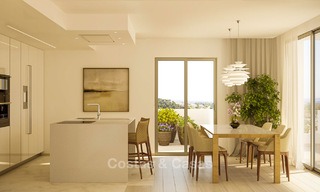 Impresionantes apartamentos de lujo en venta en un exclusivo complejo en Nueva Andalucia - Marbella con vistas al golf y mar 4327 