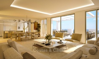 Impresionantes apartamentos de lujo en venta en un exclusivo complejo en Nueva Andalucia - Marbella con vistas al golf y mar 4328 