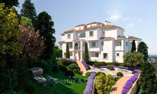 Impresionantes apartamentos de lujo en venta en un exclusivo complejo en Nueva Andalucia - Marbella con vistas al golf y mar 4316 