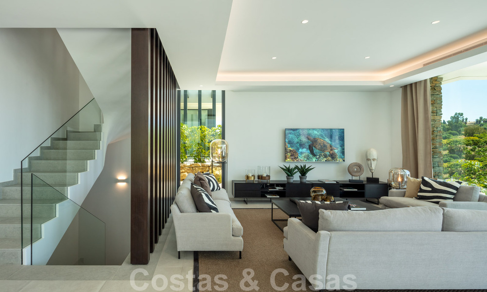 Nuevas, contemporáneas y modernas villas de lujo a la venta en una nuevo desarrollo tipo boutique en Estepona - Marbella 32947