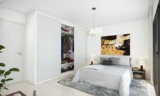 Nuevas y modernas casas adosadas sobre plano en venta en Nueva Andalucia - Marbella 4499 
