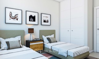 Apartamentos modernos a buen precio con fantásticas vistas al mar en venta en Benalmádena, Costa del Sol 4512 