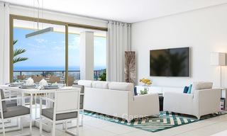 Apartamentos modernos a buen precio con fantásticas vistas al mar en venta en Benalmádena, Costa del Sol 4515 