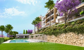 Apartamentos modernos a buen precio con fantásticas vistas al mar en venta en Benalmádena, Costa del Sol 4517 