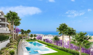Apartamentos modernos a buen precio con fantásticas vistas al mar en venta en Benalmádena, Costa del Sol 4518 