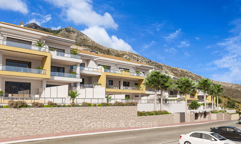 Apartamentos modernos a buen precio con fantásticas vistas al mar en venta en Benalmádena, Costa del Sol 4519