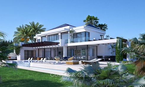 Lujosa y moderna villa de golf en venta en Benahavis, Marbella 4677