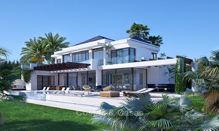 Lujosa y moderna villa de golf en venta en Benahavis, Marbella 4677 