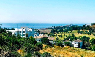 Lujosa villa moderna con vistas panorámicas al mar en venta en Benahavis, Marbella 4725 