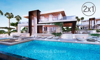 Dos lujosas y modernas villas de nueva construcción a la venta por el precio de una, Nueva Andalucia, Marbella 4726 
