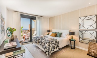 Nuevos apartamentos de lujo de estilo andaluz con impresionantes vistas al mar en venta, en Benahavis - Marbella 5065 