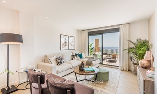 Nuevos apartamentos de lujo de estilo andaluz con impresionantes vistas al mar en venta, en Benahavis - Marbella 5082 