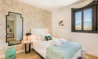 Nuevos apartamentos de lujo de estilo andaluz con impresionantes vistas al mar en venta, en Benahavis - Marbella 5083 