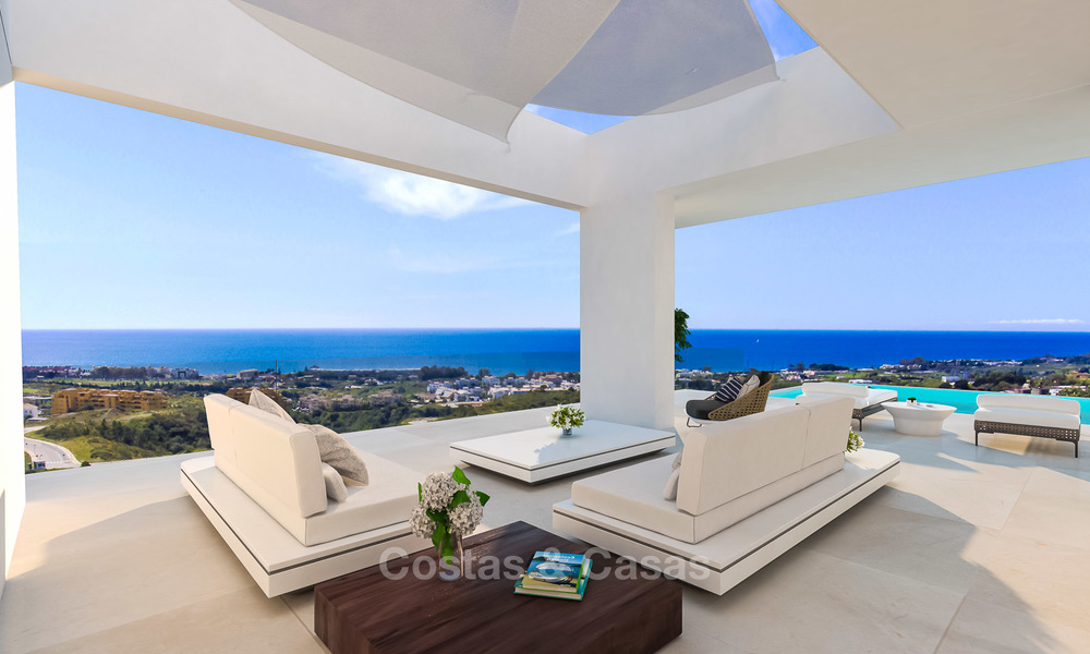 Se venden nuevas villas modernas y contemporáneas, con vistas panorámicas al mar, en la Nueva Milla de Oro entre Marbella y Estepona 5104