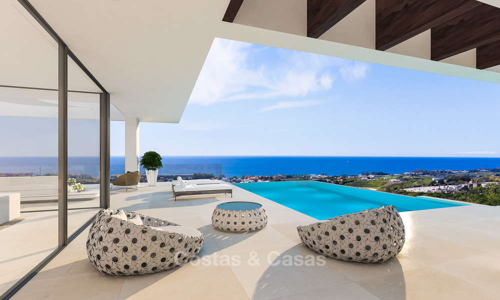 Se venden nuevas villas modernas y contemporáneas, con vistas panorámicas al mar, en la Nueva Milla de Oro entre Marbella y Estepona 5106