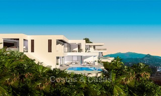 Se venden nuevas villas modernas y contemporáneas, con vistas panorámicas al mar, en la Nueva Milla de Oro entre Marbella y Estepona 5108 