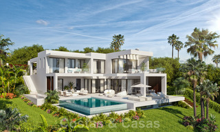 Se venden nuevas villas modernas y contemporáneas, con vistas panorámicas al mar, en la Nueva Milla de Oro entre Marbella y Estepona 19651 