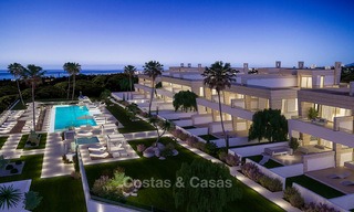 Apartamentos y áticos de lujo modernos y vanguardistas a la venta en la Milla de Oro, Marbella 4978 