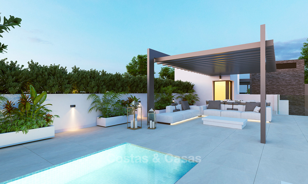 Exclusivos apartamentos de lujo en venta, de diseño contemporáneo y con vistas al mar, en Benahavis - Marbella 5087