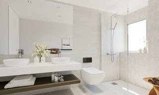 Nuevos apartamentos de lujo con vistas al mar en venta, diseño moderno y contemporáneo, Marbella 5117 