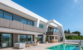 Exclusivas y modernas villas de lujo con vistas panorámicas al mar en venta, Marbella - Estepona 25341 
