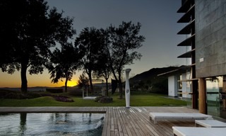 Extraordinaria villa de diseño moderno contemporáneo a la venta, espectaculares vistas al mar, Benalmádena, Costa del Sol 5148 