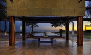 Extraordinaria villa de diseño moderno contemporáneo a la venta, espectaculares vistas al mar, Benalmádena, Costa del Sol 5156 