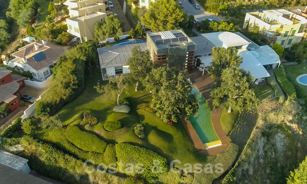 Extraordinaria villa de diseño moderno contemporáneo a la venta, espectaculares vistas al mar, Benalmádena, Costa del Sol 38513
