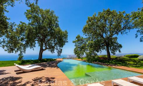 Extraordinaria villa de diseño moderno contemporáneo a la venta, espectaculares vistas al mar, Benalmádena, Costa del Sol 38515