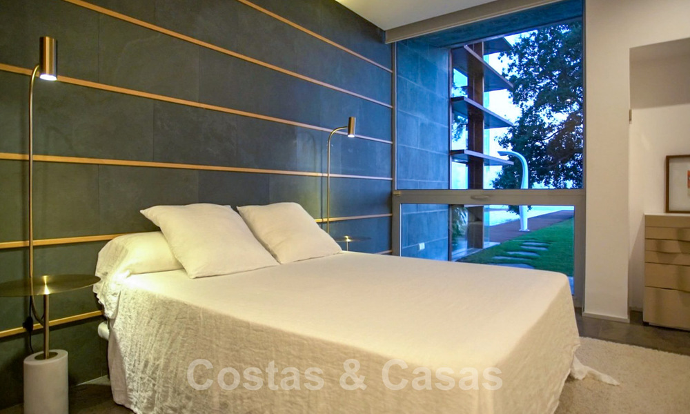 Extraordinaria villa de diseño moderno contemporáneo a la venta, espectaculares vistas al mar, Benalmádena, Costa del Sol 38519