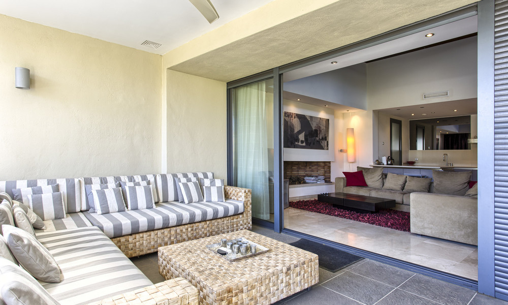 Amplio y moderno apartamento de lujo en venta, Milla de Oro, Marbella 5229