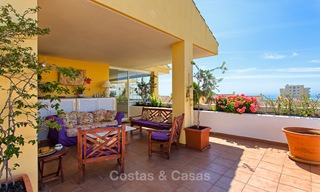 Muy espacioso, acogedor y céntrico ático de lujo en venta con vistas al mar, Estepona centro 5659 