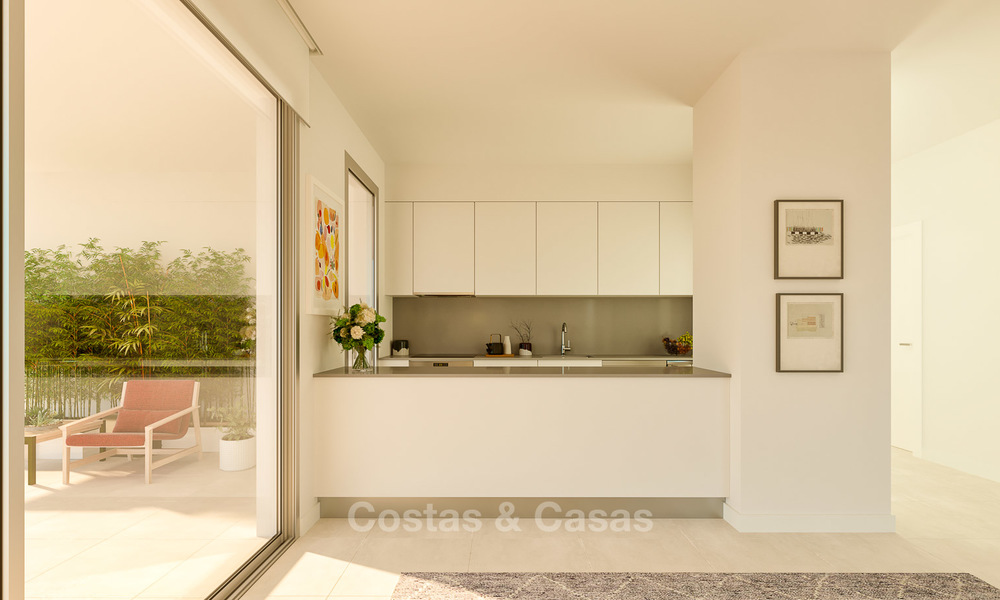 Preciosos apartamentos de lujo nuevos con vistas panorámicas al mar en venta, Fuengirola, Costa del Sol 5667