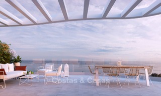 Preciosos apartamentos de lujo nuevos con vistas panorámicas al mar en venta, Fuengirola, Costa del Sol 5669 