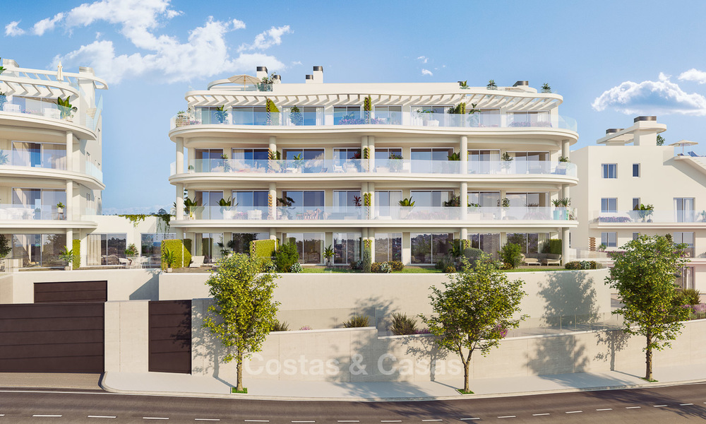 Preciosos apartamentos de lujo nuevos con vistas panorámicas al mar en venta, Fuengirola, Costa del Sol 5672