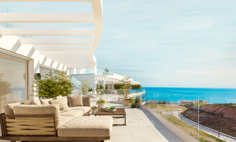 Preciosos apartamentos de lujo nuevos con vistas panorámicas al mar en venta, Fuengirola, Costa del Sol 5673