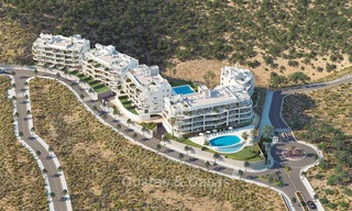 Preciosos apartamentos de lujo nuevos con vistas panorámicas al mar en venta, Fuengirola, Costa del Sol 5674 