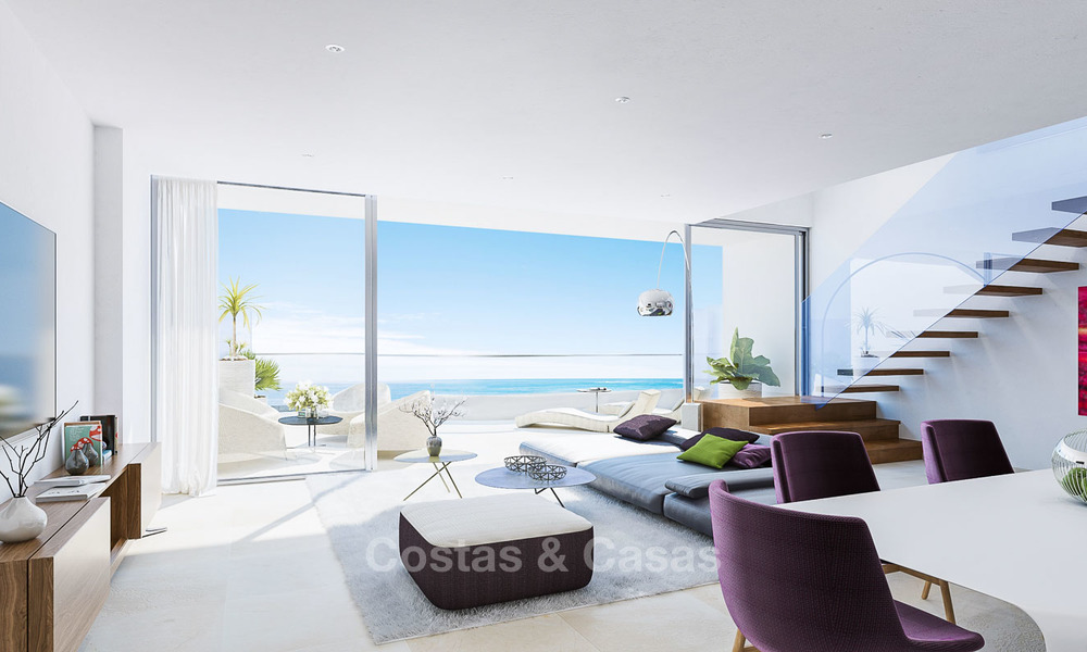 Nuevos apartamentos exclusivos y vanguardistas en venta, con vistas panorámicas al mar, Benalmádena, Costa del Sol 5746