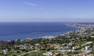 Nuevos apartamentos exclusivos y vanguardistas en venta, con vistas panorámicas al mar, Benalmádena, Costa del Sol 12384 