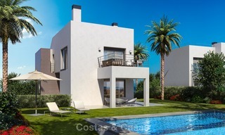 ¡Última villa! Totalmente amueblada! Venta de nuevas y modernas villas de lujo, con vistas al mar y al golf, New Golden Mile, Marbella - Estepona 5790 