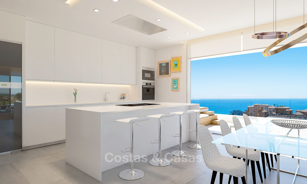 Venta de apartamentos de lujo, soleados y modernos, con vistas al mar, Fuengirola, Costa del Sol 5837