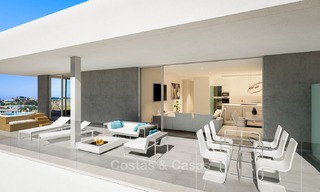 Venta de apartamentos de lujo, soleados y modernos, con vistas al mar, Fuengirola, Costa del Sol 5839 