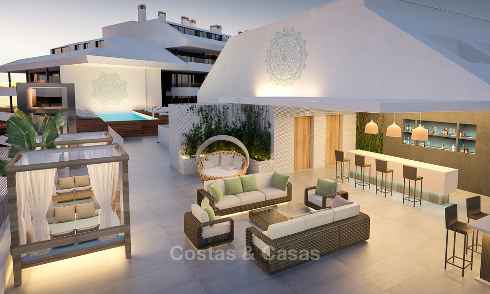 Venta de apartamentos de lujo, soleados y modernos, con vistas al mar, Fuengirola, Costa del Sol 5848