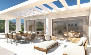 Lujosos y modernos apartamentos en venta, en un exclusivo complejo con laguna privada, Casares, Costa del Sol 5927 