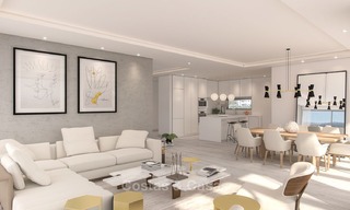 Lujosos y modernos apartamentos en venta, en un exclusivo complejo con laguna privada, Casares, Costa del Sol 5930 