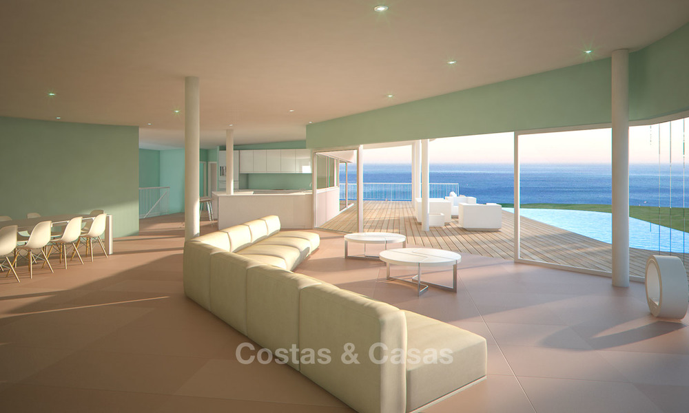 Villa única y exclusiva en venta, con vistas panorámicas al mar, en Benalmádena - Costa del Sol 6095
