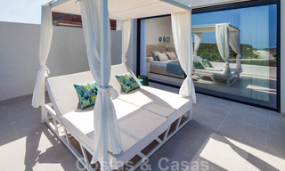 Nuevos y vanguardistas adosados en venta, impresionantes vistas al mar, Casares, Costa del Sol 41376 