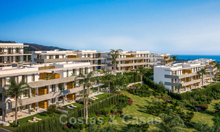 Nuevos apartamentos modernos pasivos en un resort boutique de 5 estrellas en venta en Marbella con impresionantes vistas al mar 29179 