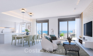 Nuevos apartamentos modernos pasivos en un resort boutique de 5 estrellas en venta en Marbella con impresionantes vistas al mar 29181 