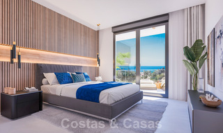 Nuevos apartamentos modernos pasivos en un resort boutique de 5 estrellas en venta en Marbella con impresionantes vistas al mar 29182 